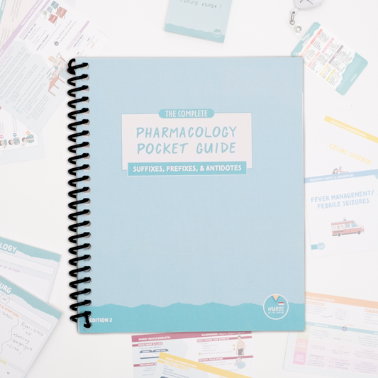 Nursing Pharmacology Bundle - NCLEX Pharmacology | 40 pages | PDF